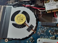 Andrejs Š. - darbu fotoattēli: Dell Inspirion 5521 profilaktiskā apkope.